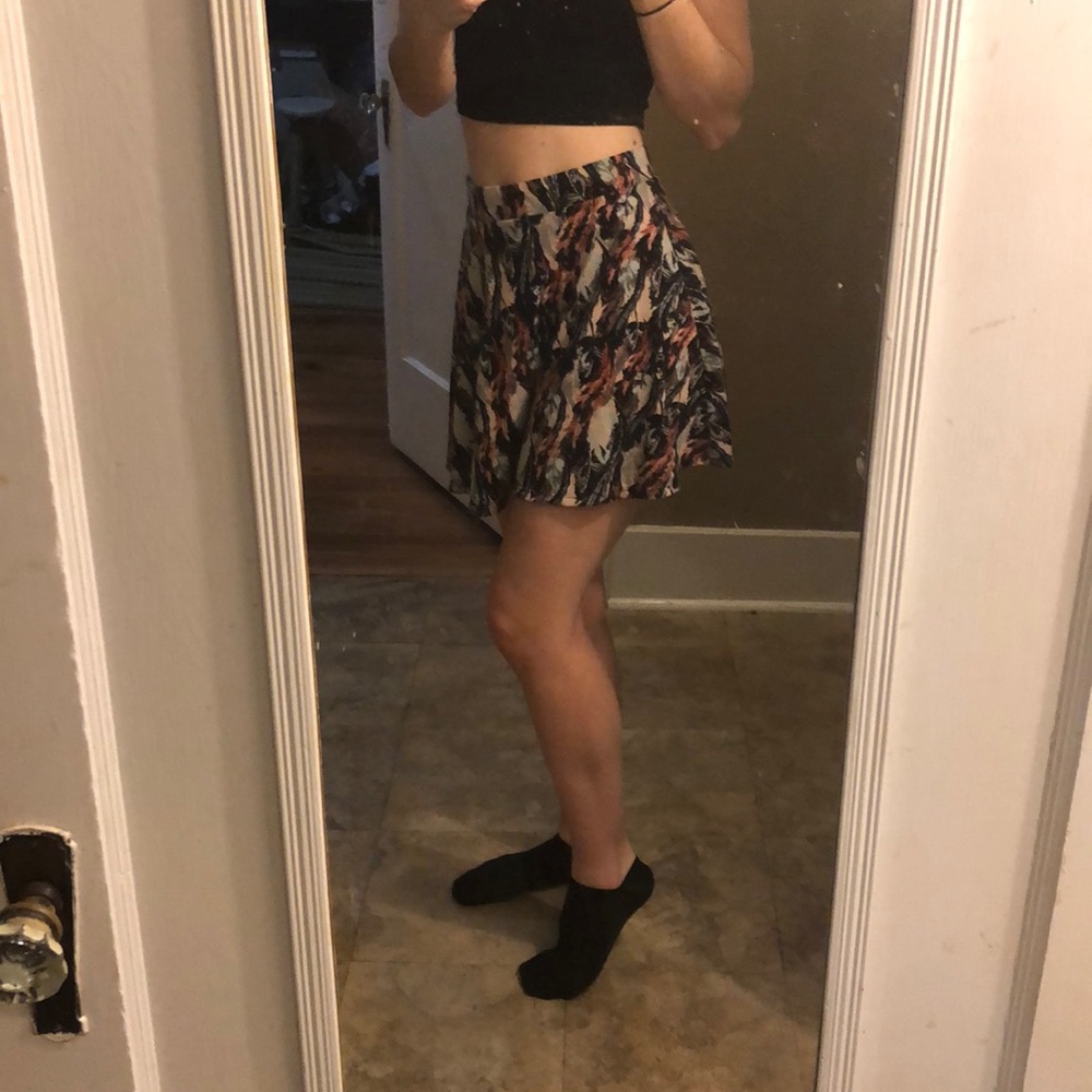 High-Waisted Mini Skirt